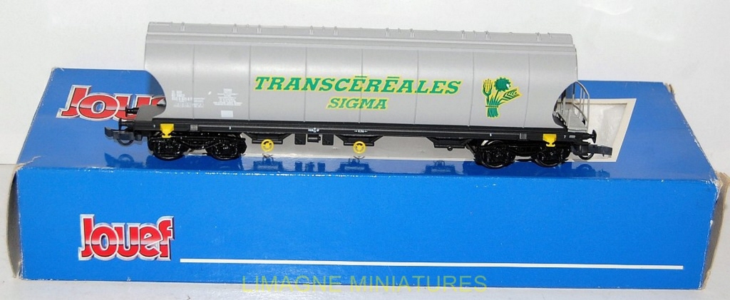 JOUEF WAGON CÉRÉALIER TRANSCEREALES ALGECO HJ6071 NEUF EUR 51,00 - FR
